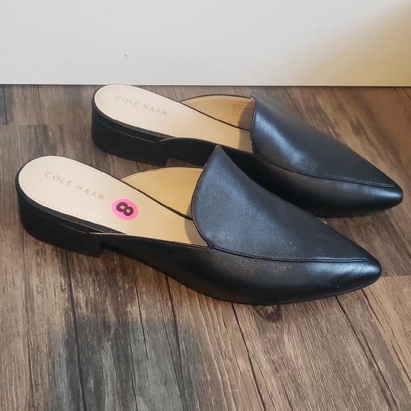 Cole Haan Shoes - Cole Haan Slip Ons Black Sz 8